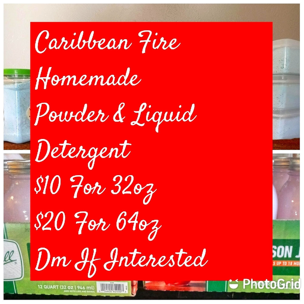 Homemade Powder Liquid & Powder Laundry Detergent